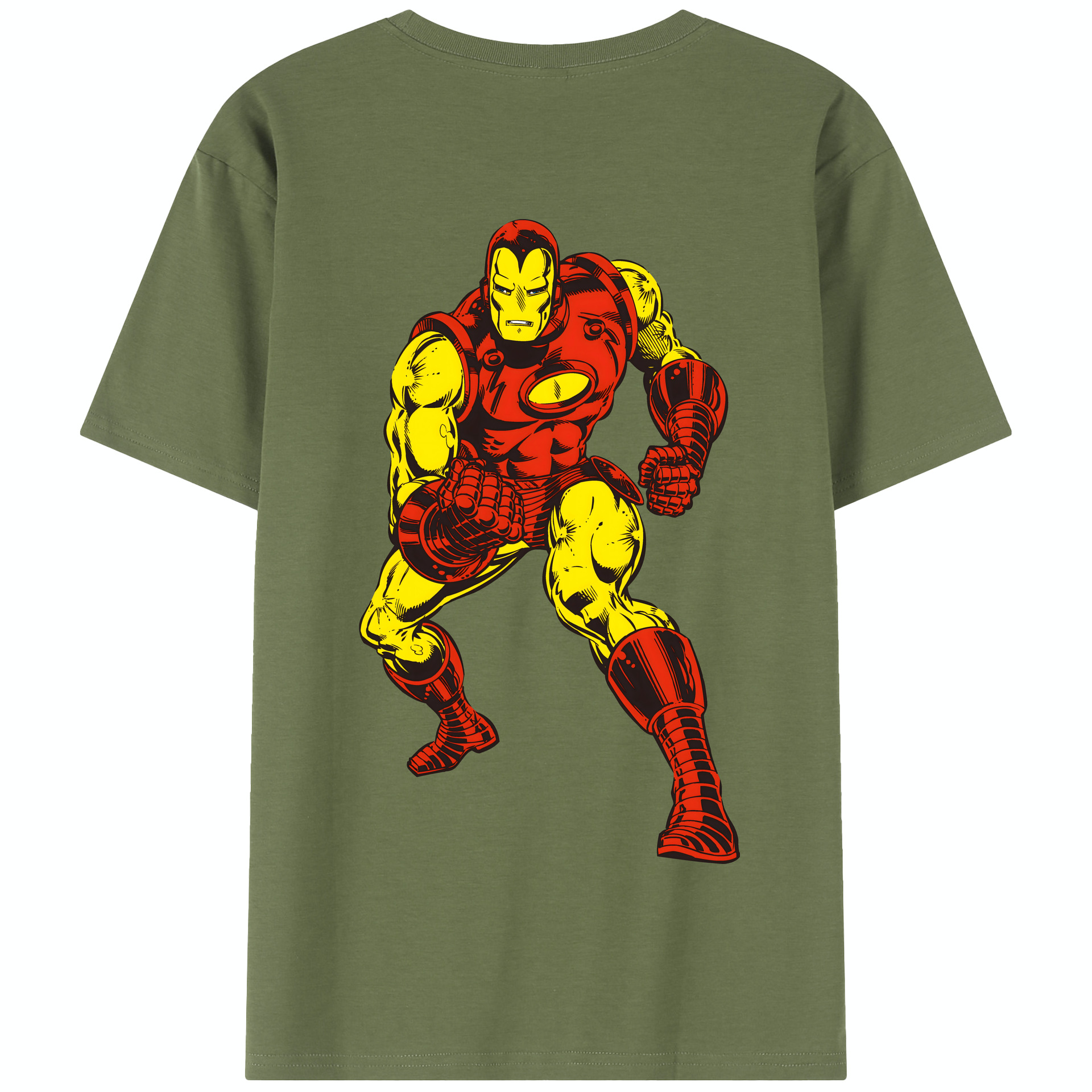 （画像用） アベンジャーズ The Avengers 綿100％半袖Tシャツ（背面プリント）